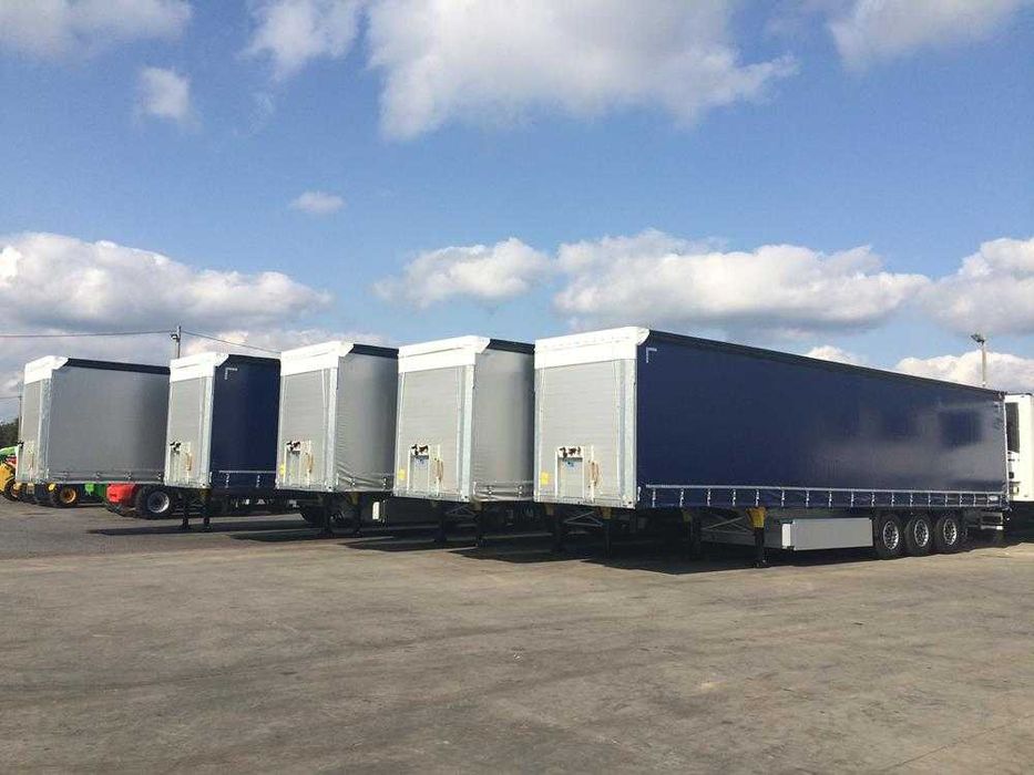 Wynajem naczep firanek nowe i używane