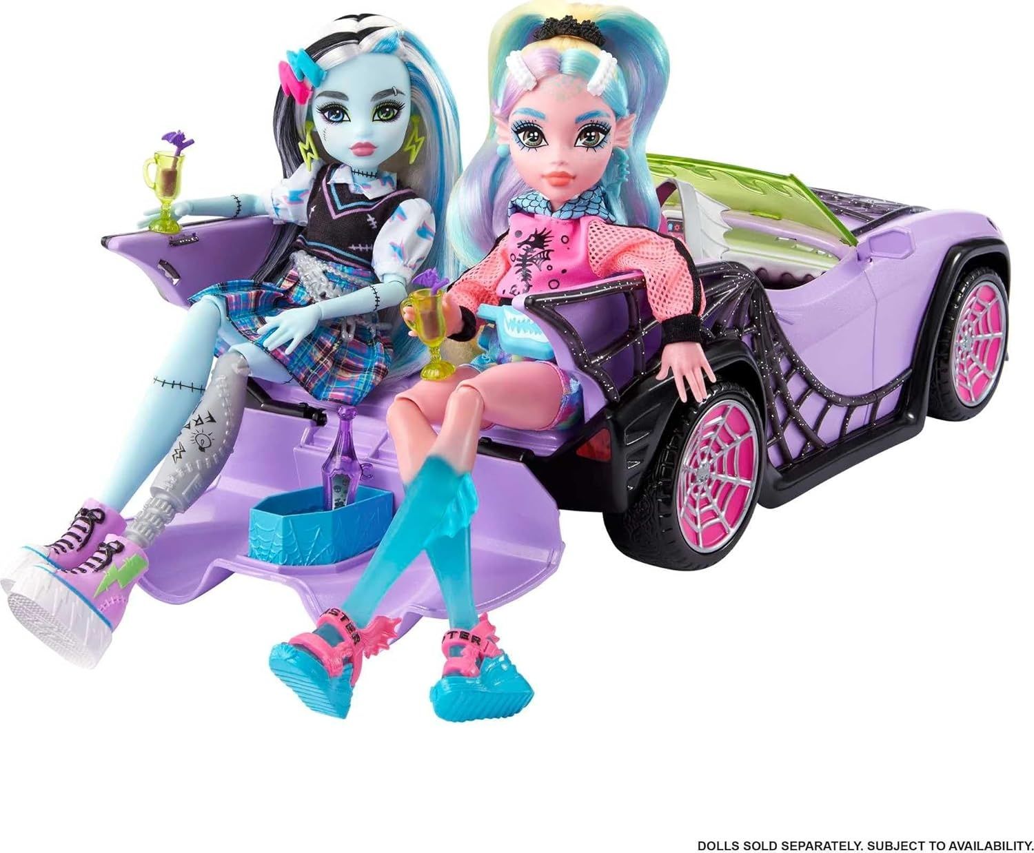 Автомобіль Monster high машина для ляльки монстро- мобіль