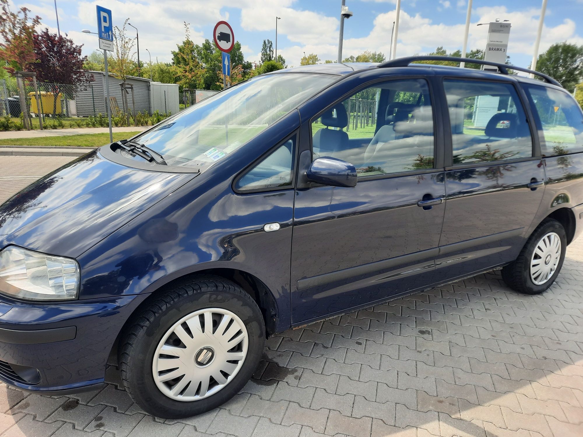 SEAT ALHAMBRA 2005r 2.0 LPG/AUTOMAT/7 osób hak klima tempomat!