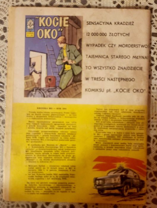 Kapitan Żbik Błękitna Serpentyna 1970 r