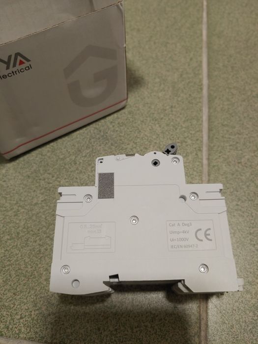 Диференційний автомат GEYA GYM9VDC-63