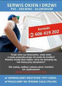 Naprawa Serwis Okien i Drzwi PVC DREWNO ALUMINIUM