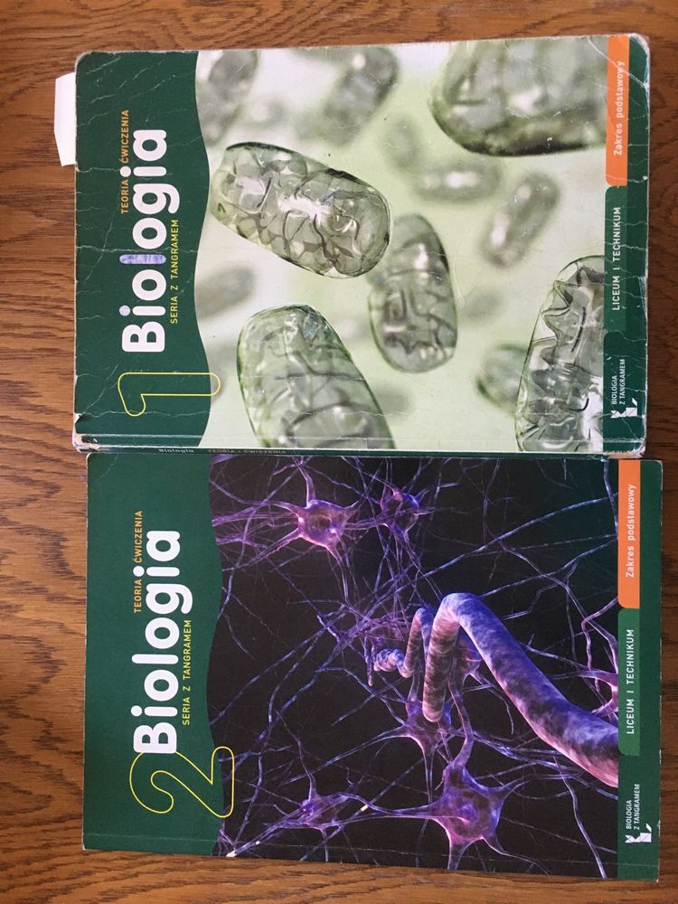Książki z zadaniami z biologii