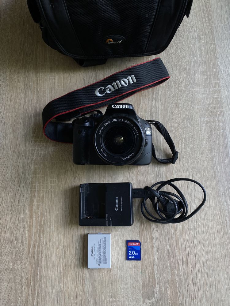 Фотоаппарат Canon 550D 18-55