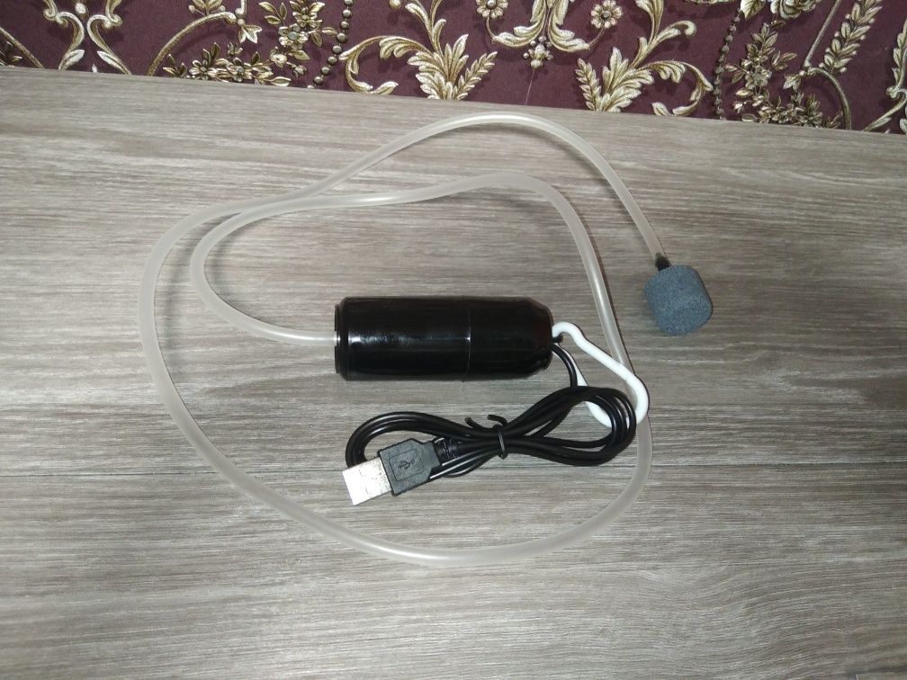 Компресор для акваріума USB