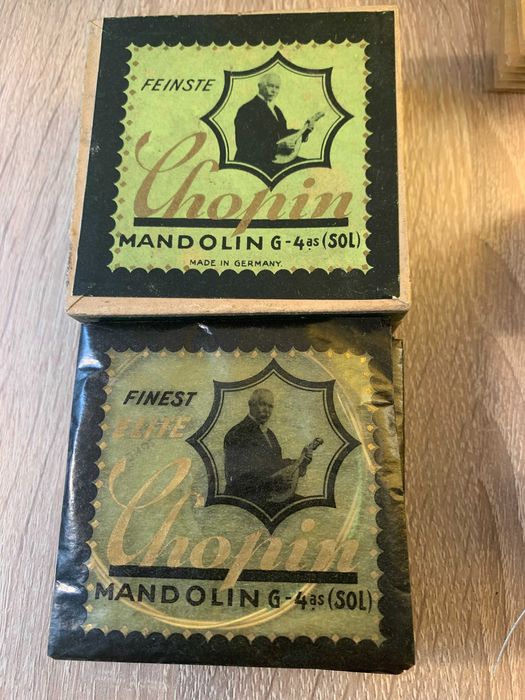 struny do skrzypiec, mandoliny, nowe oryginalne