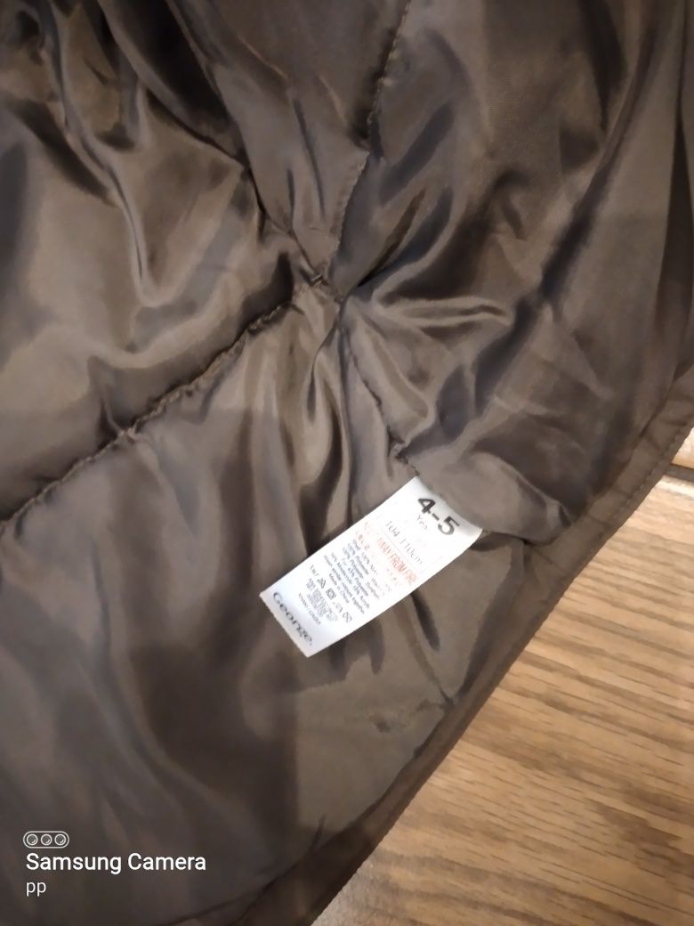 Kurtka parka chłopięca 4 latka