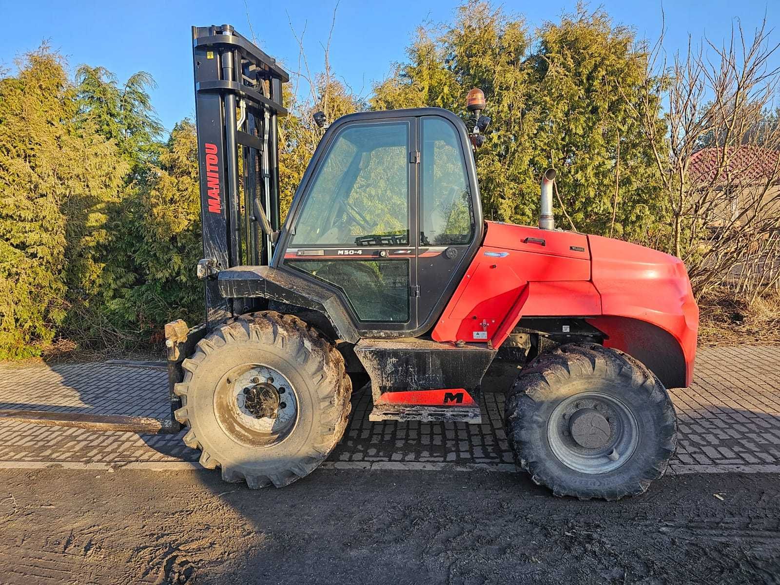 Wózek widłowy Manitou  m50.4 4x4  220 mth