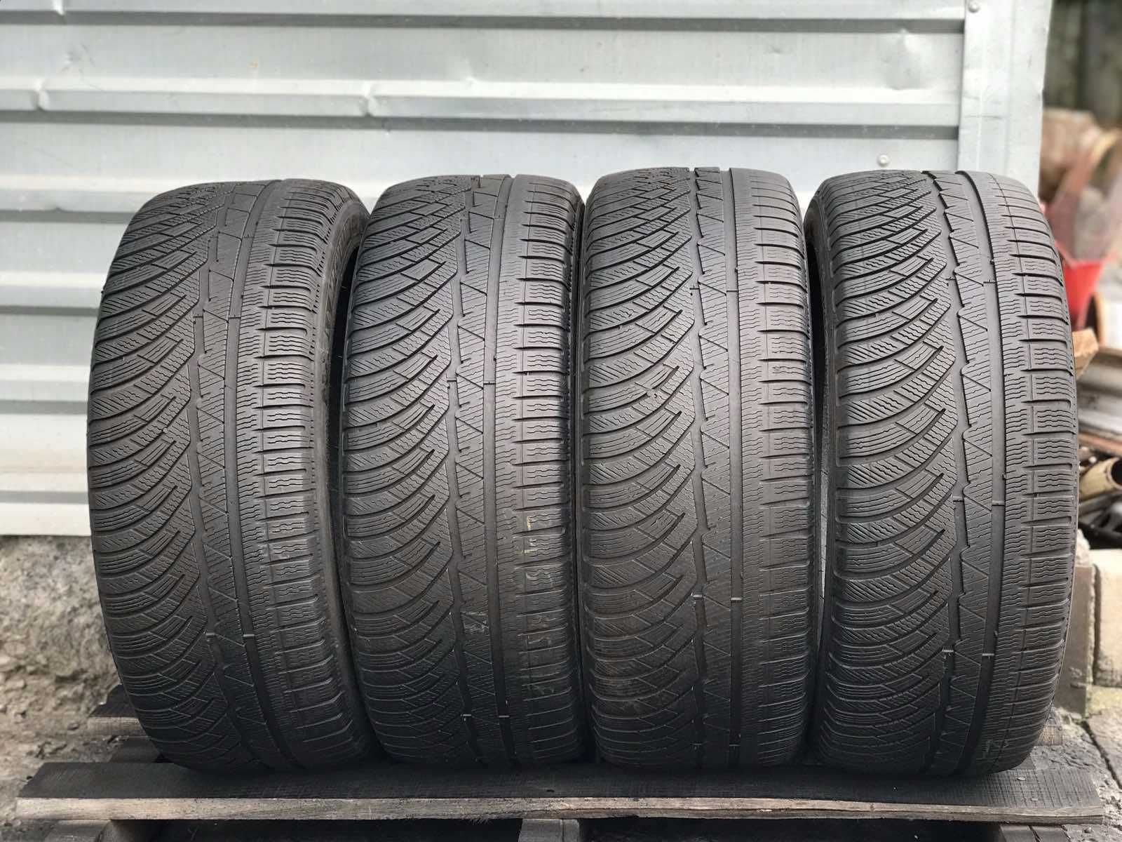 Шини Michelin Pilot Alpin 4 245/45R18 Комплект Зимові Б/у Оригінал