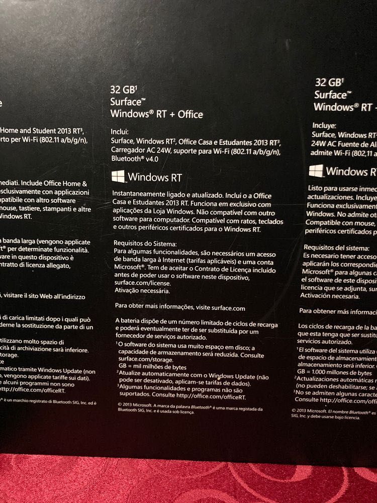 Tablet Microsoft Surface