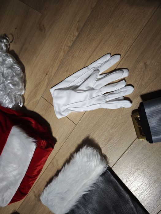 Kostium Św. Mikołaja - 10 elementów - Jak NOWY