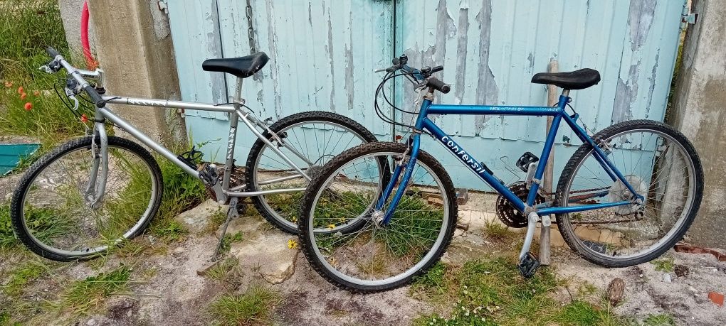 Conjunto de 3 bicicletas de montanha