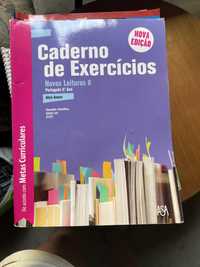 Vendo caderno de exercicios de portugues 8ano