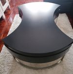 Mesa de sala com tampo rotativo