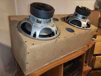 Subwoofer, skrzynia basowa 2x30cm STX 300 AP