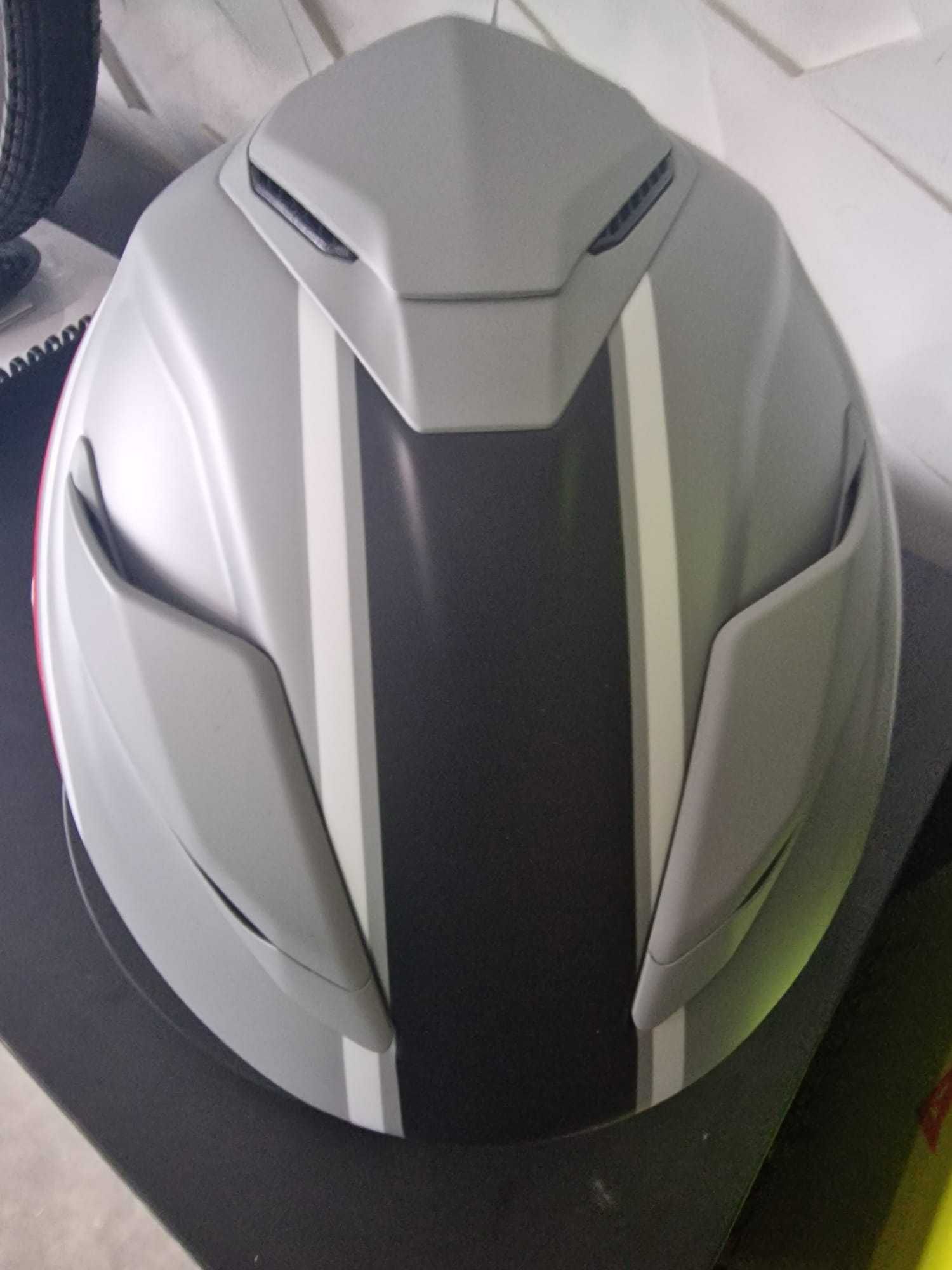 Kask HJC RPHA 71 Mapos Matt Grey/Red roz.M