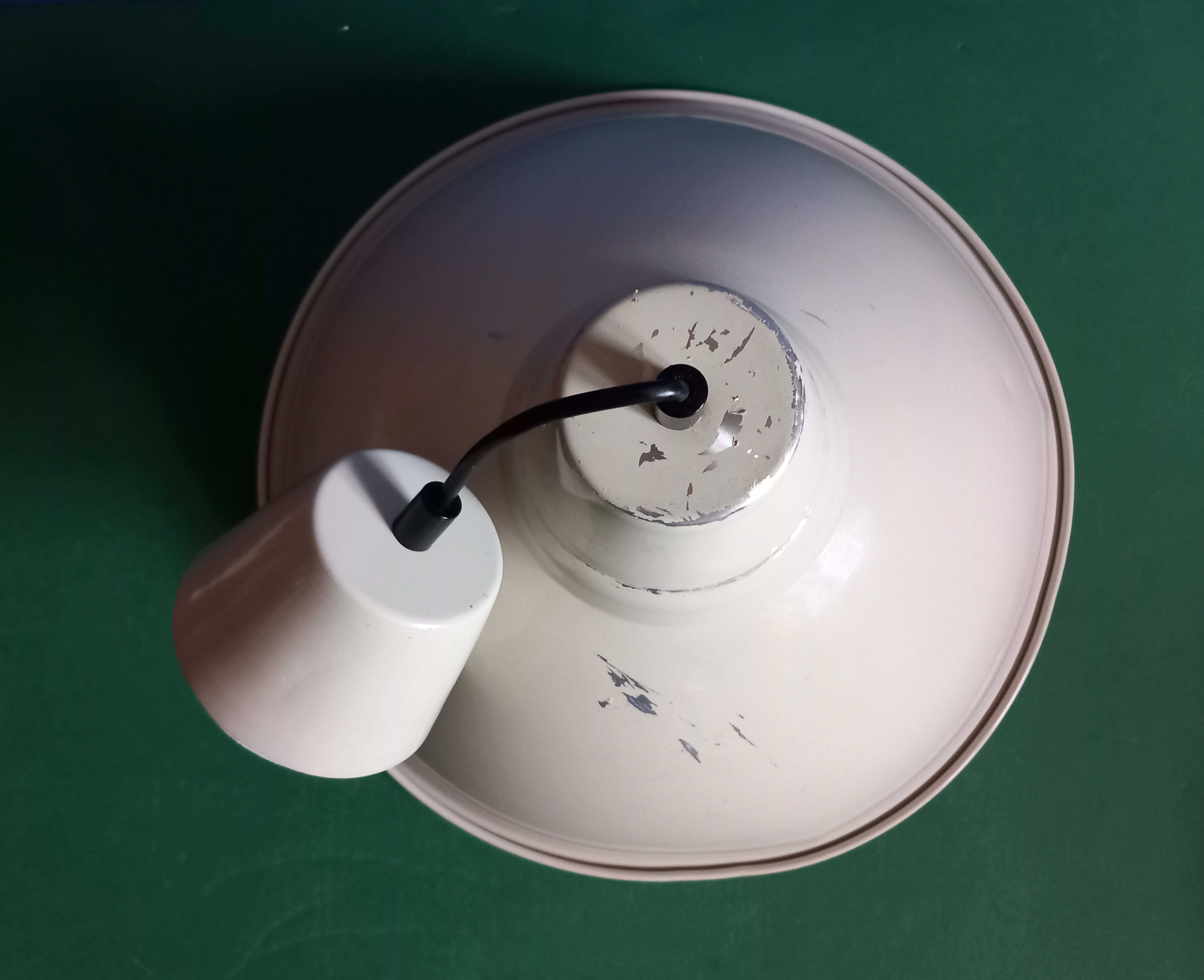 Oprawa metalowa Lampa wisząca IKEA kremowa śr. 38cm