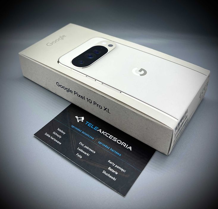 GOOGLE Pixel 10 Pro XL | 256gb | NOWIUTKI | PORCELAIN | Teleakcesoria