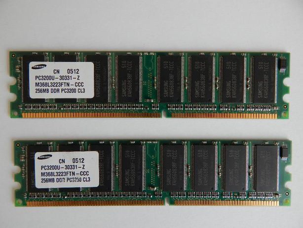 Оперативная память Samsung PC 3200U-30331-Z 256MB DDR 3200 CL3
