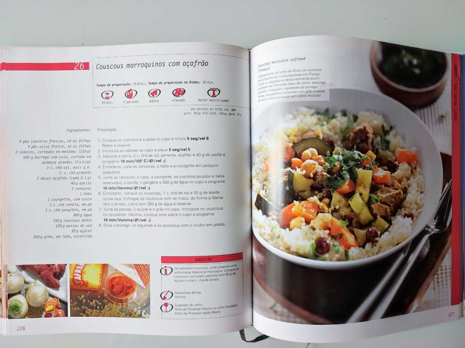 Vários Livros de Culinária entre 3,00€ e 8,00€ cada