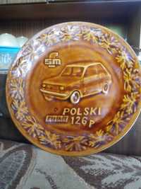 Talerz FSM Polski FIAT 126p oryginalny lata 70