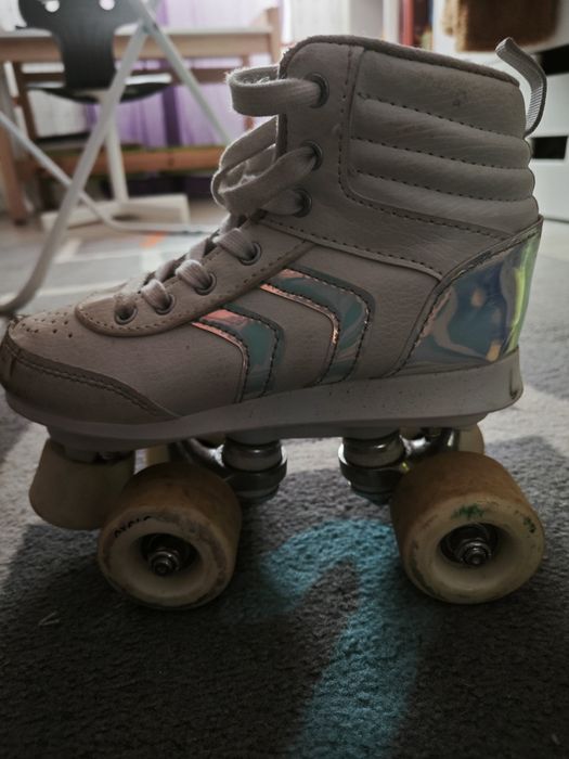 Patins criança brancos