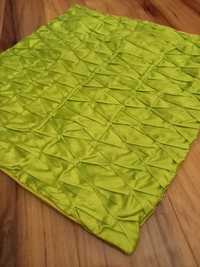 Poszewki ozdobne zielone 6 sztuk na poduszki jaśki 40×40 limonka