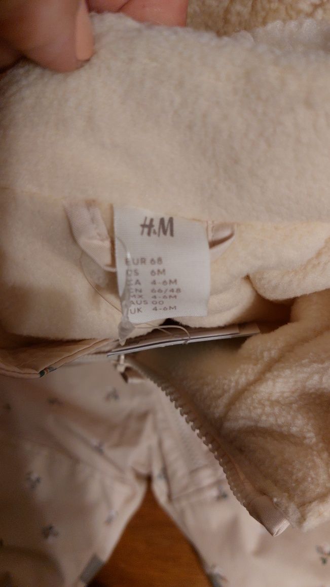 Kombinezon zimowy h&m 68