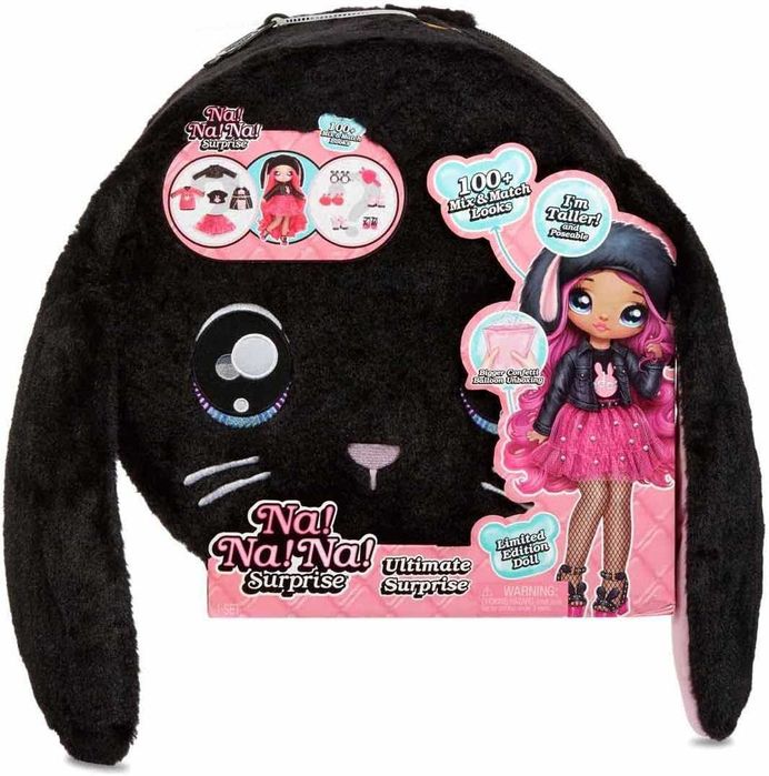 Велиликий сюрприз Чорний Кролик Na Na Na Ultimate Surprise Black Bunny