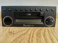 SKODA AUTO radio samochodowe na kasety PRL