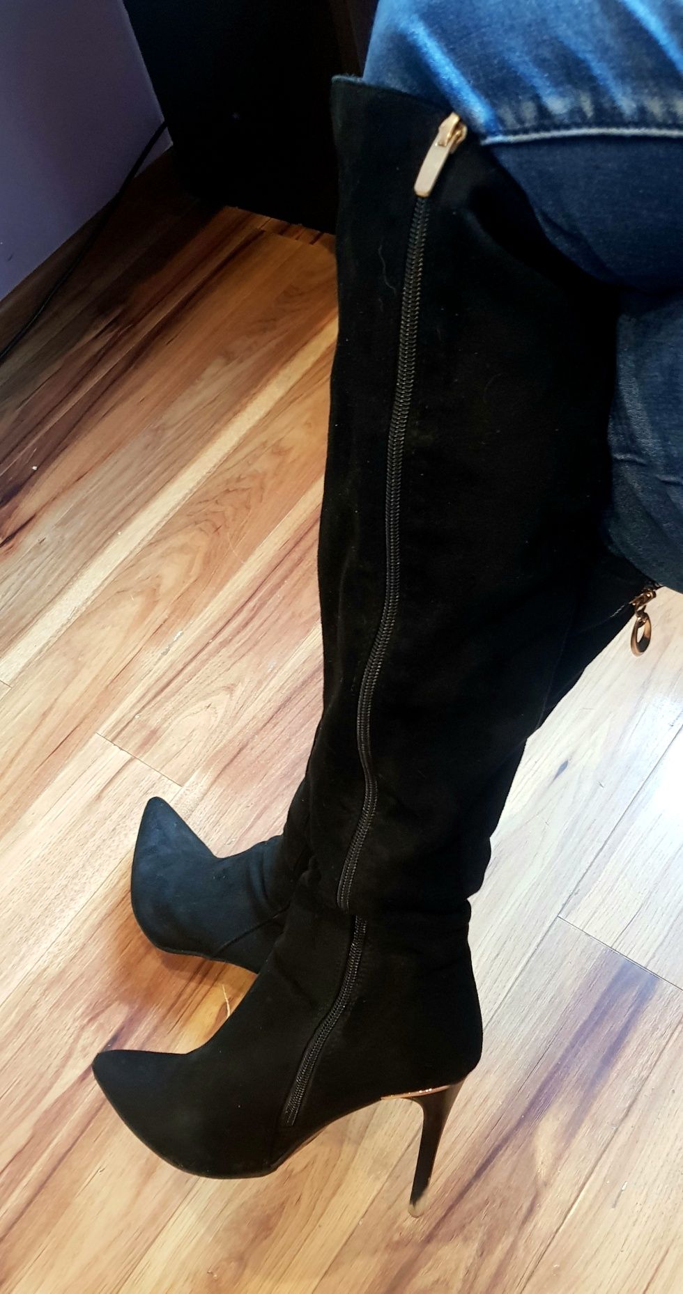Sexy kozaki za kolano 39/40