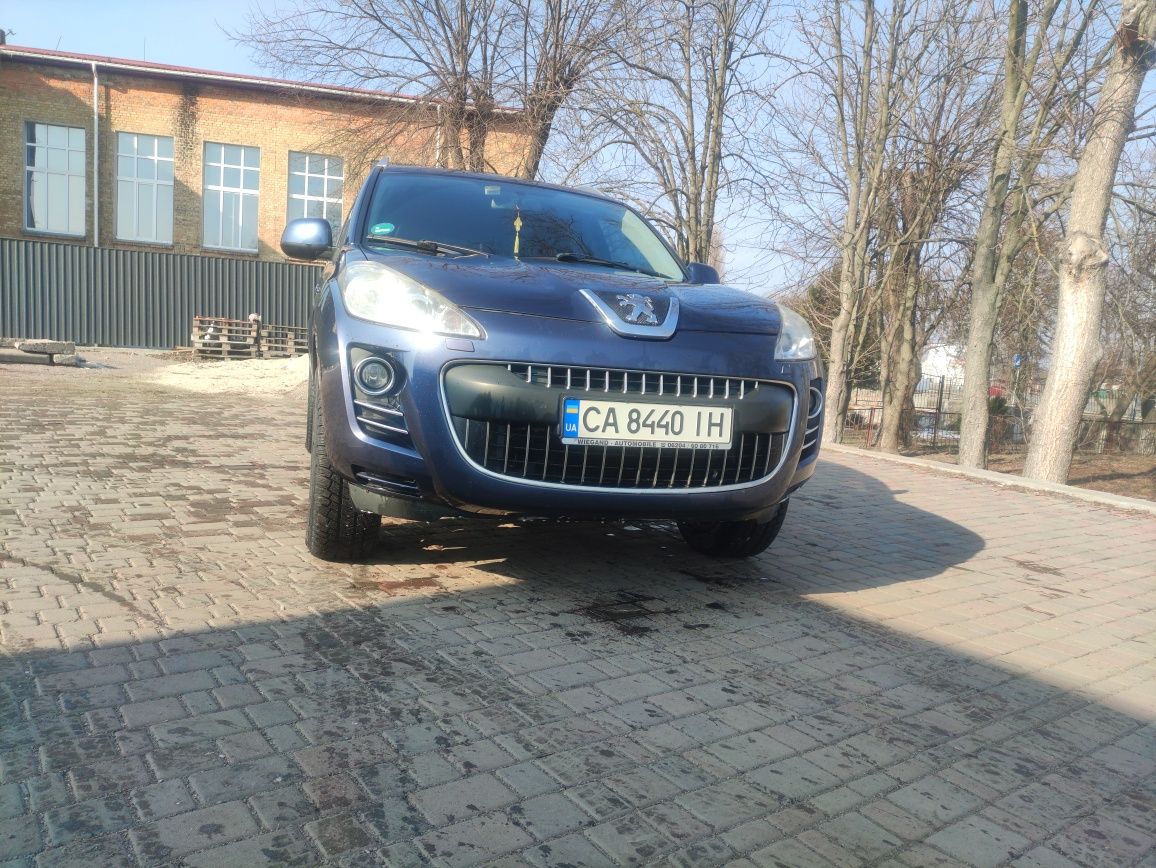 Peugeot 4007 2.2 дизель повний привід читати опис