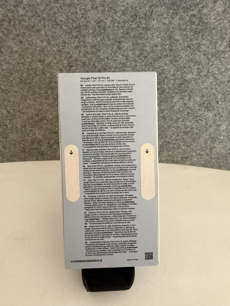 Google Pixel 10 Pro XL Moonstone 256GB Selado (Aceito retomas)