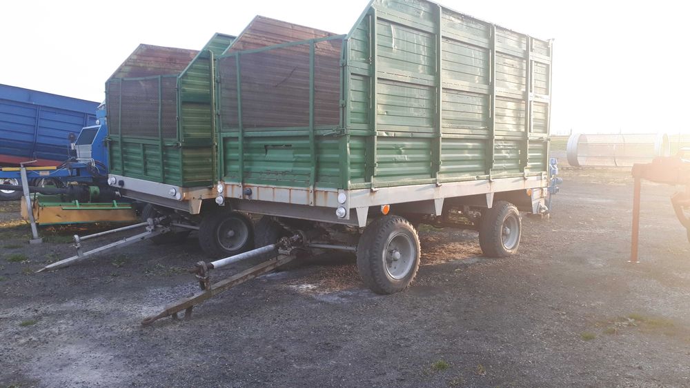 Przyczepa objętościowa 2 osiowa