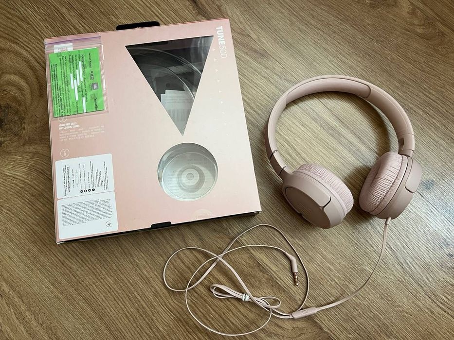 Навушники JBL T500 Pink