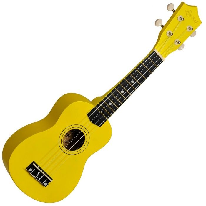 Ukulele Sopran.Ever PlayUK-21żółte+pokrowiec+tuner