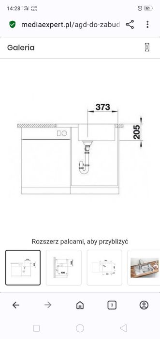 Zlewozmywak BLANCO Lemis XL 6 S-IF Compact 525111 Stal szczotkowana