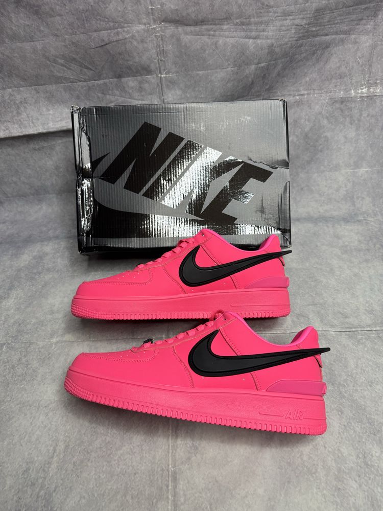 Кроссовки Nike Ambush, найк амбуш , force 1 , Pink Black , 43 , 44