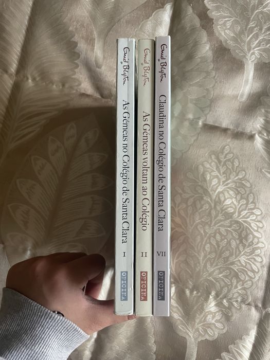 3 livros as Gémeas e os desastres de Sofia