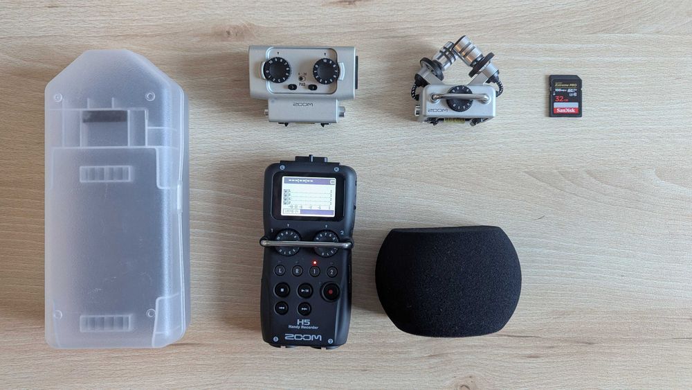 Zoom H5 + EXH-6 | Mobilne studio dla podcastera/reportera