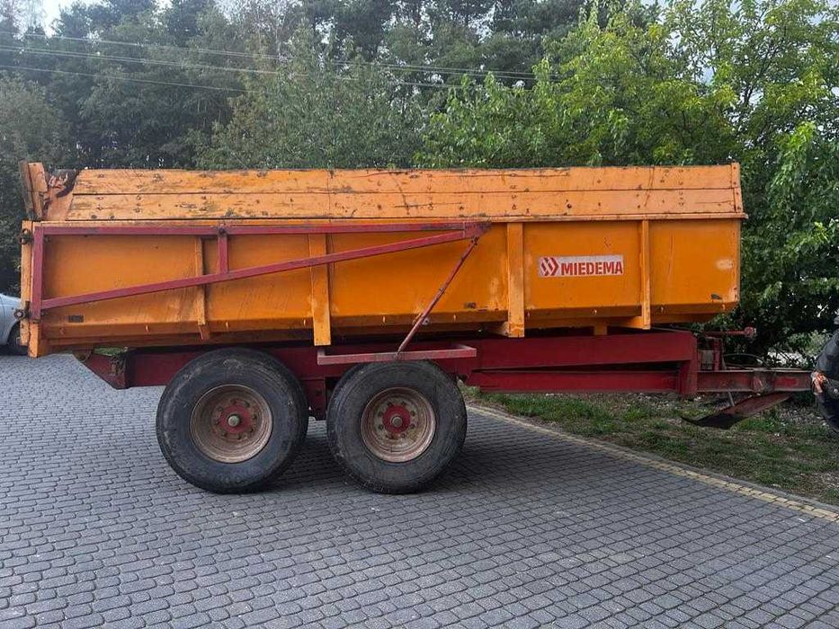 Przyczepa tandem Miedema 12 ton stan bardzo dobry