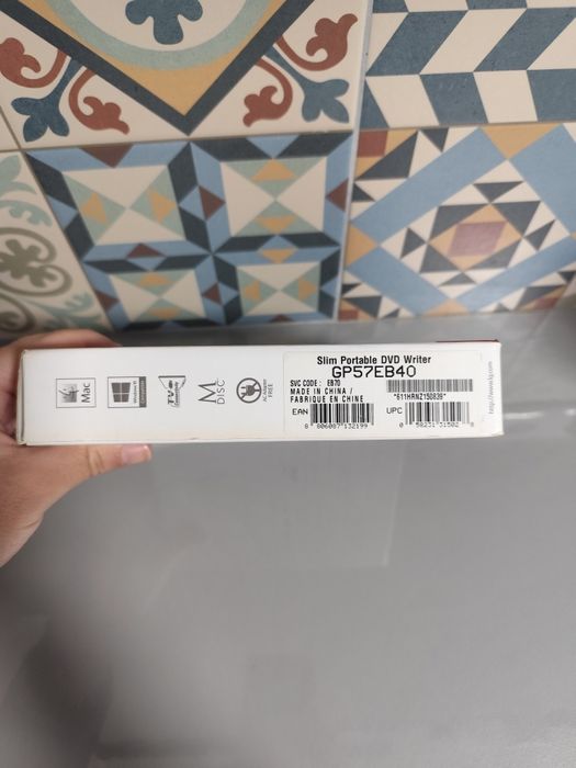 Gravador Externo DVD LG