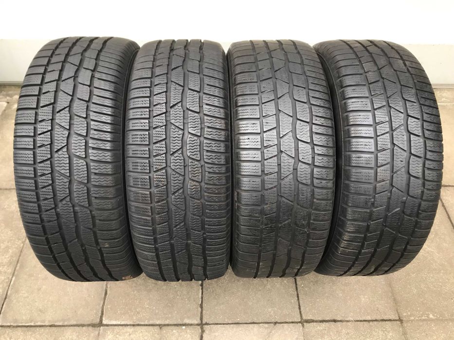 Opony zimowe 225/55/16 225/55R16 Continental TS830P 7mm 4szt Zima
