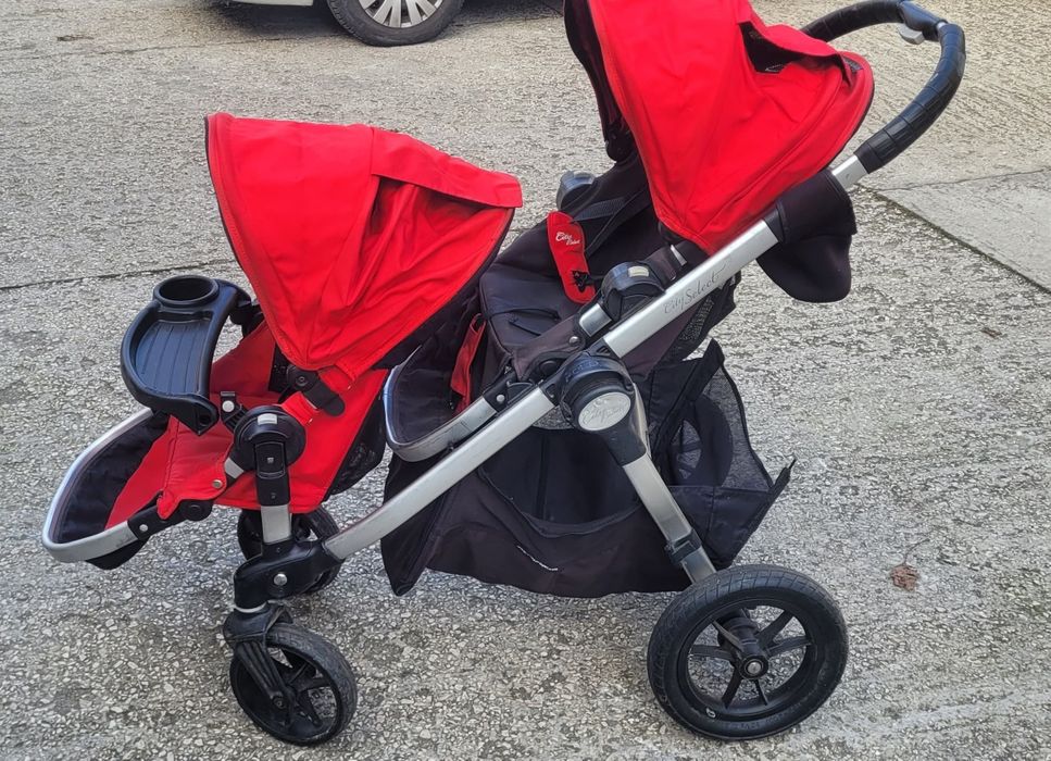 Wózek Baby Jogger City Select spacerowy dla 2 dzieci, rok po roku