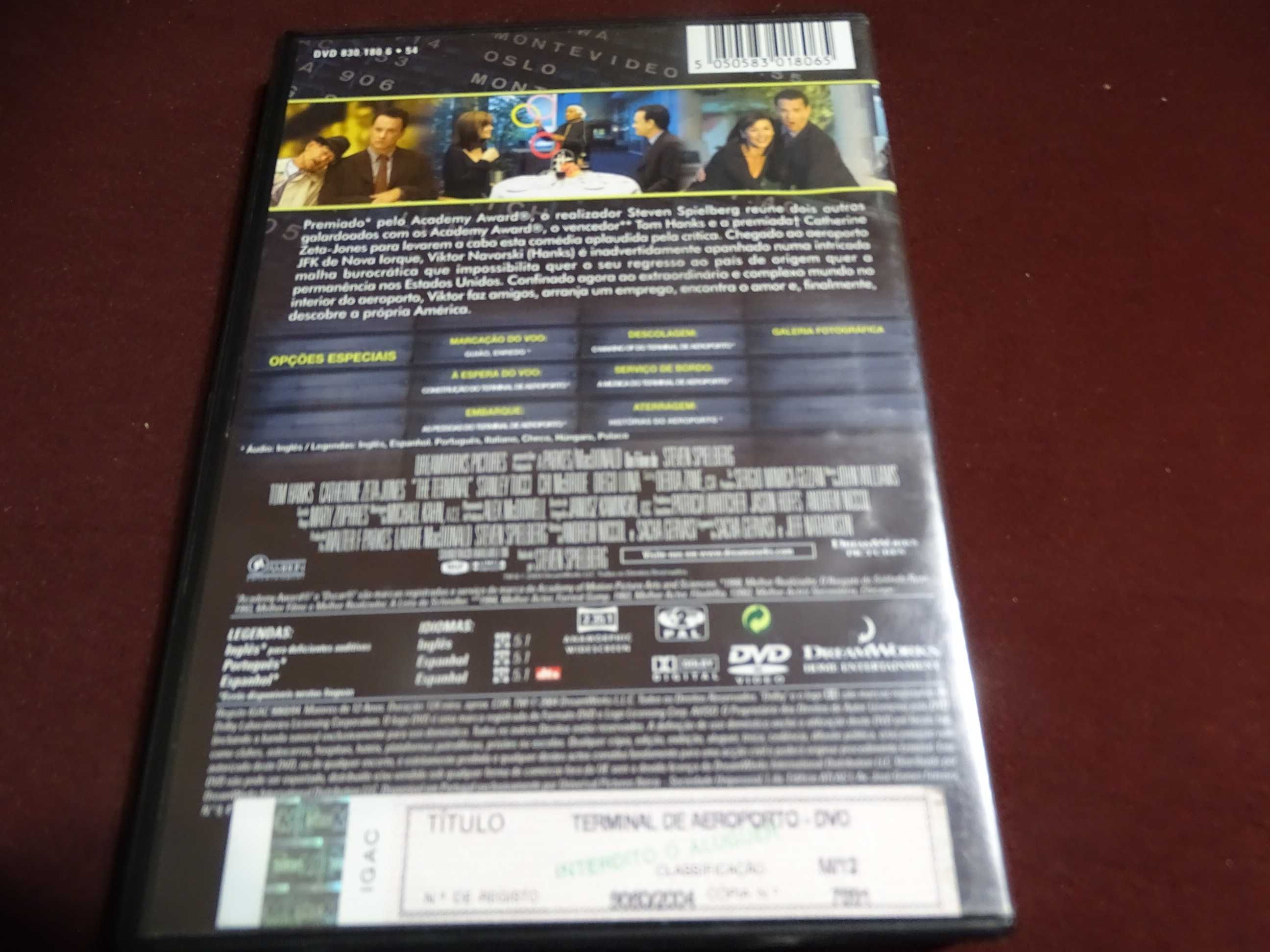 DVD-Terminal de aeroporto-Steven Spielberg-Edição 2 discos