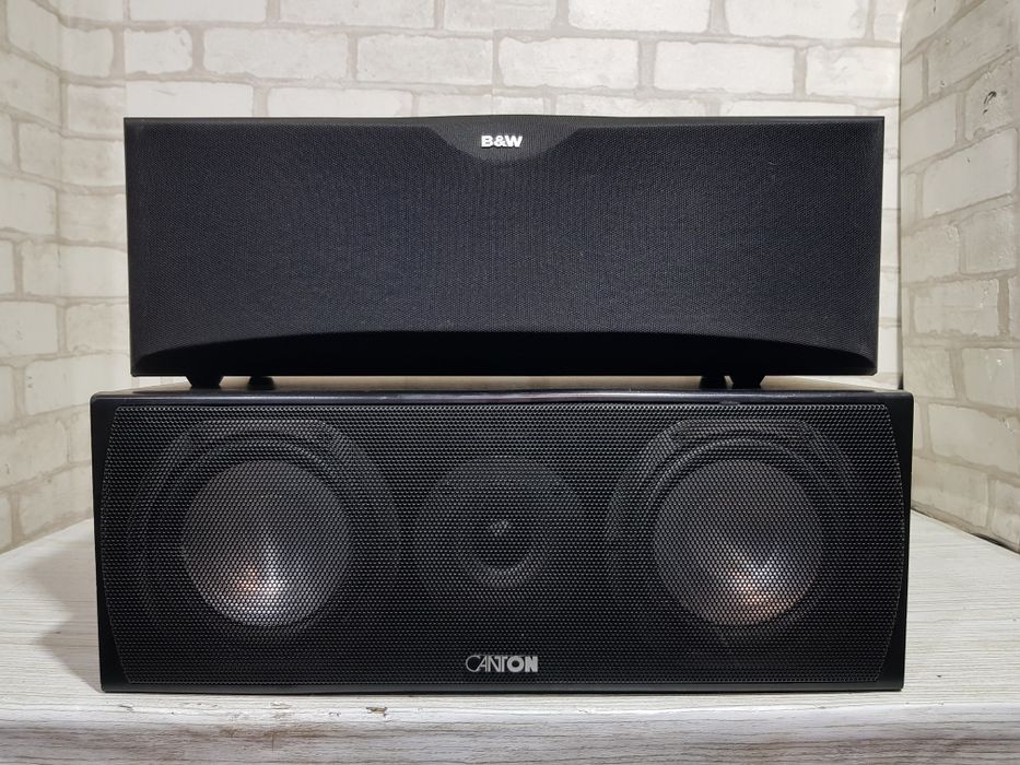 Центральний канал CANTON GLE 455,B&W CC6, потужність 140/120 Вт,б/у