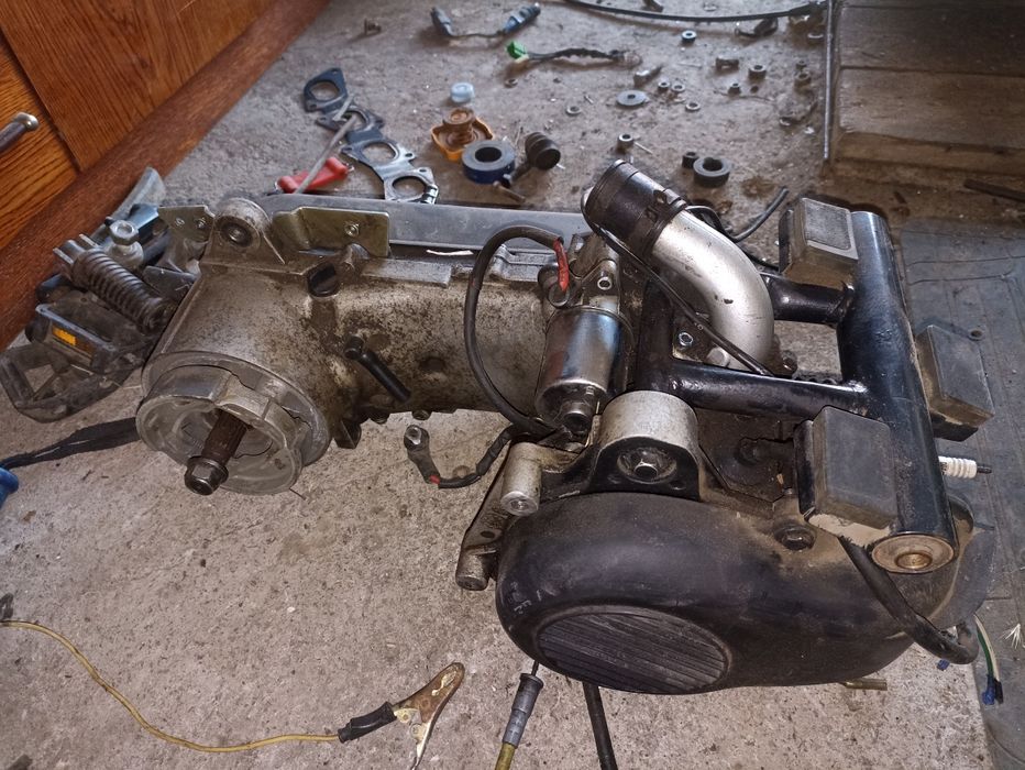 Двигатель скутер 2Т 1E40QMB аналог 3kj