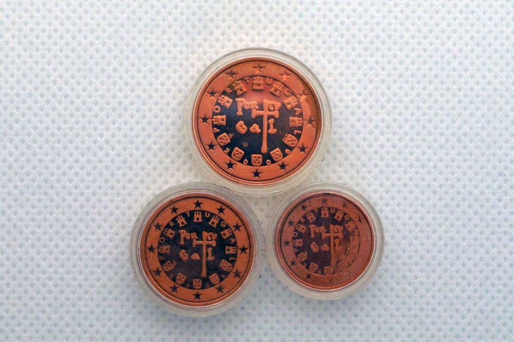 8 Moedas Portugal em Proof e FDC - 2006 com caixa