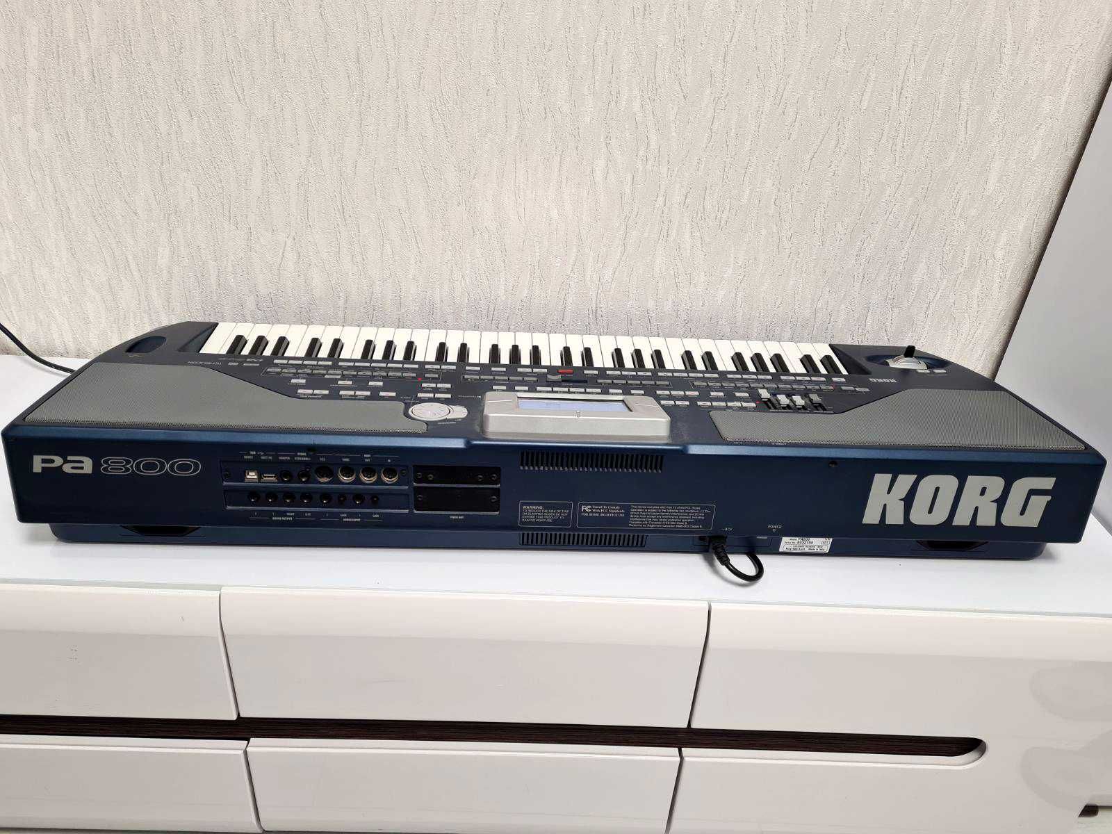 Korg pa800, синтезатор Корг па800