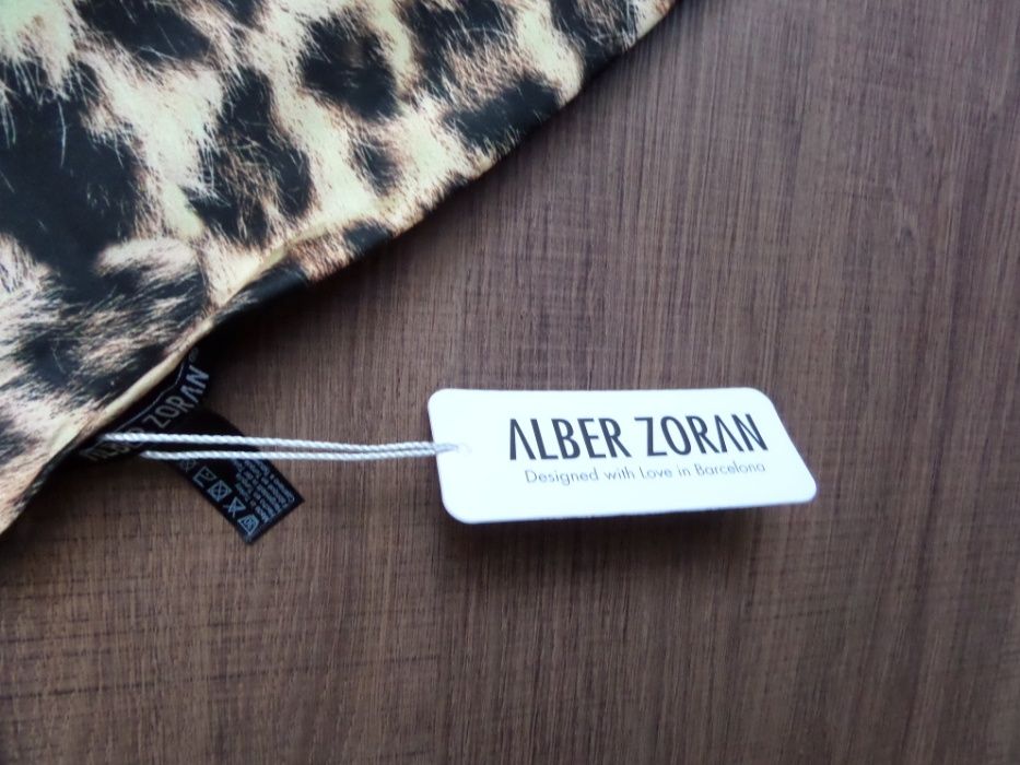 ALBER ZORAN Bandana Chusta Szalik Nowa Kolekcja Mega Jakość Śliczna !